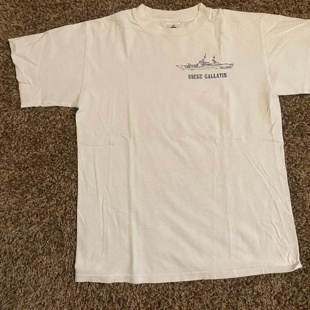 USCGC GALLATIN "Around the World" cruise T-shirt